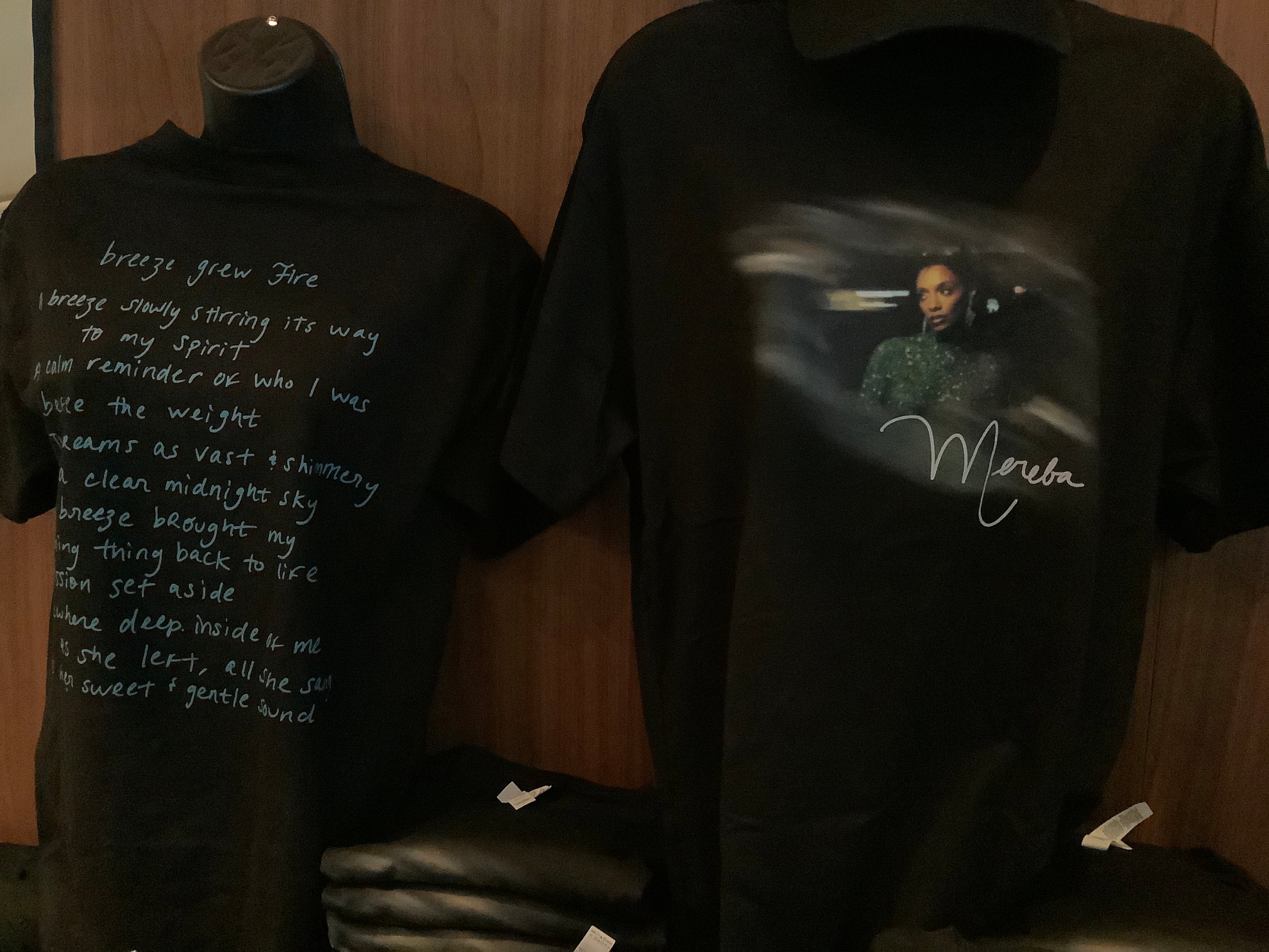 MEREBA - BGAF BLACK TOUR SHIRT