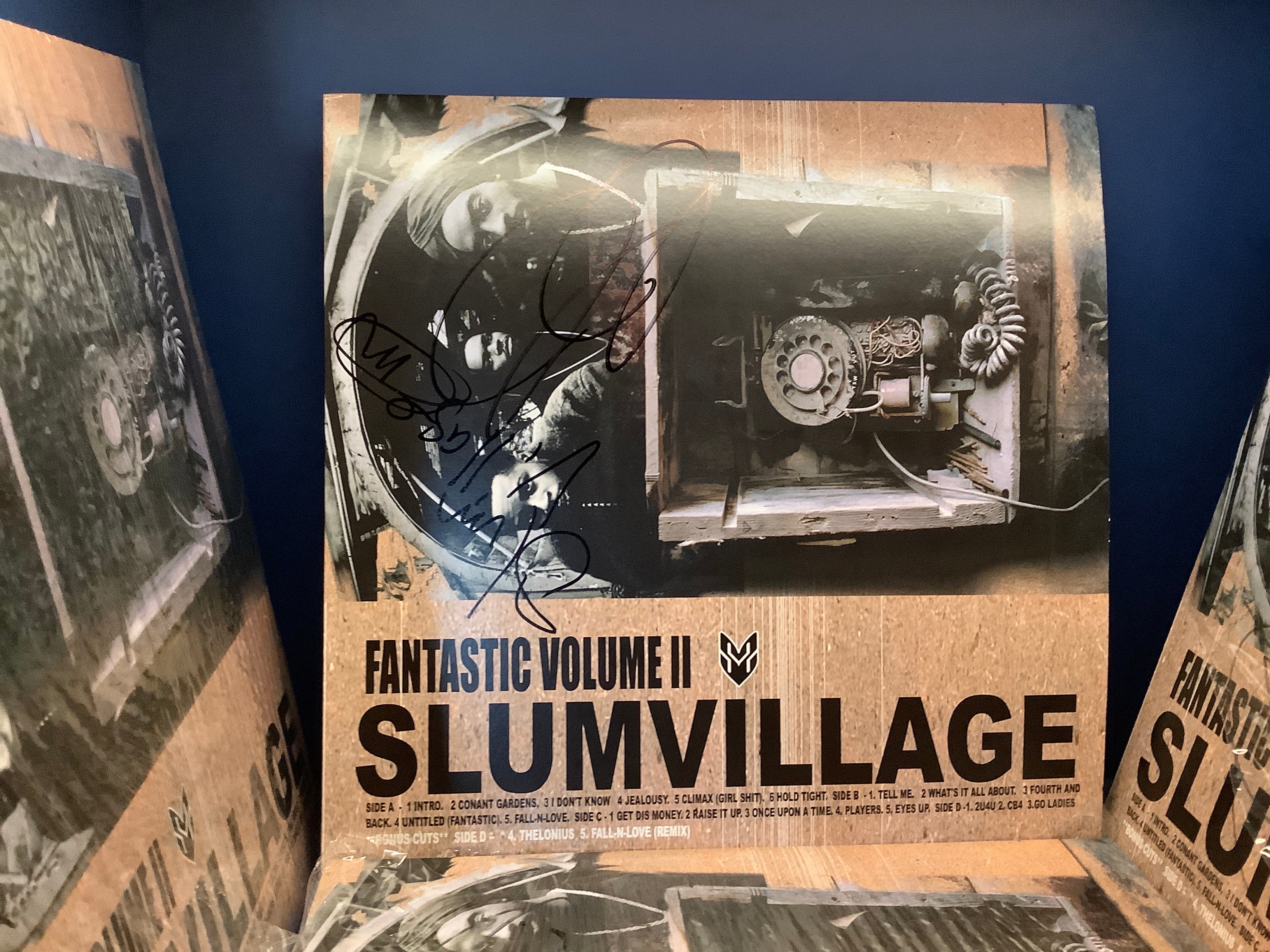 Slum Village - Fantastic Volume II Signed Vinyl