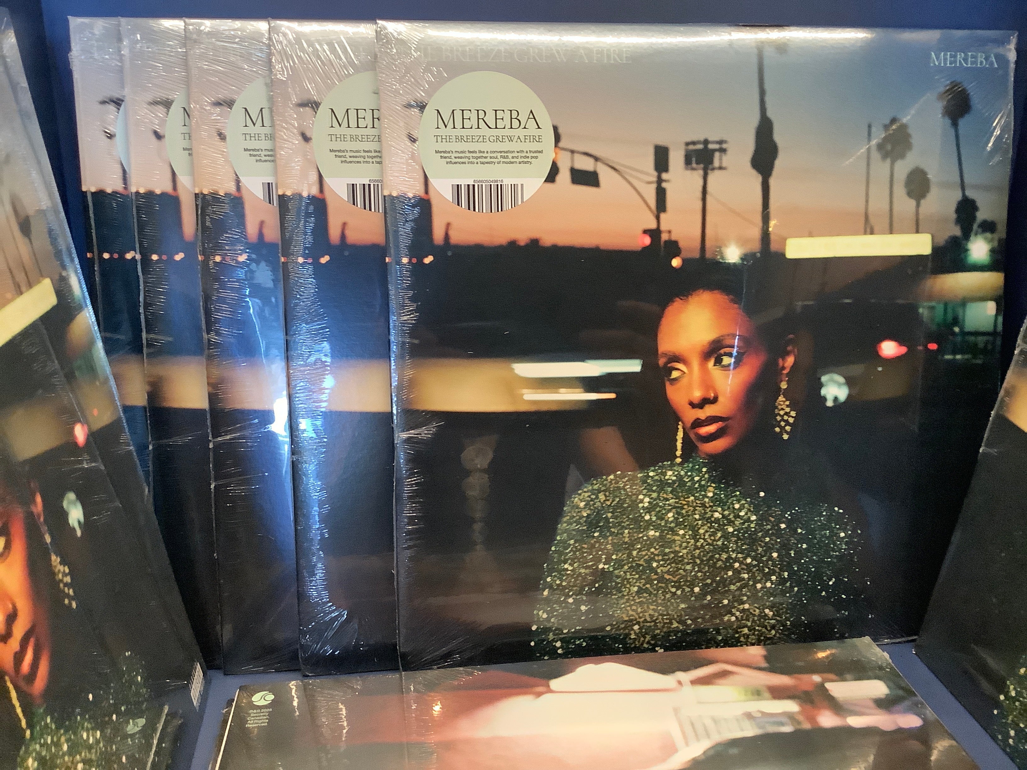 MEREBA - THE BREEZE GREW A FIRE - BLACK VINYL